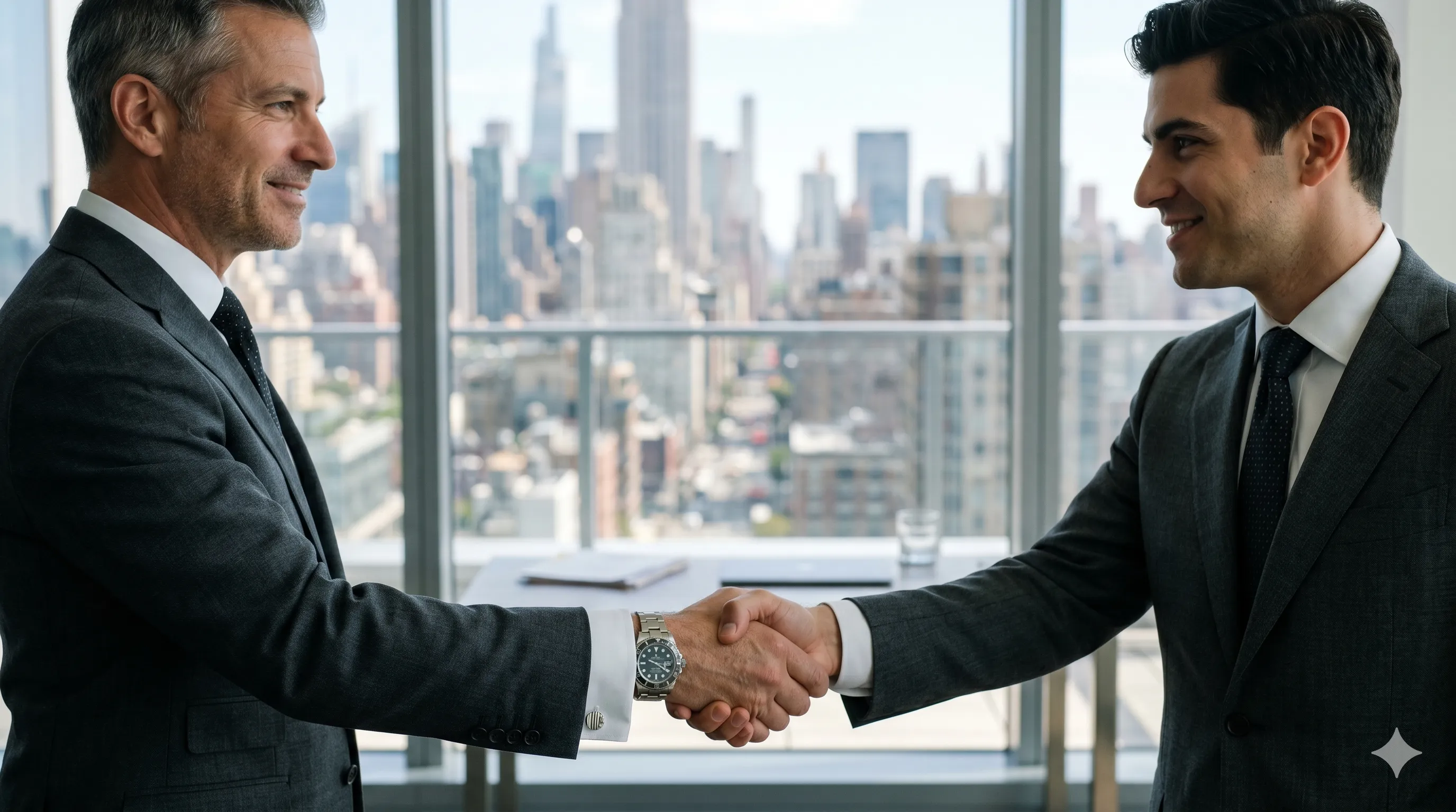 business_handshake_suit_office_window_deal